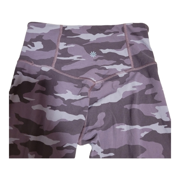 ATHLETA Elation Camo 7/8 Tight high-rise Leggings Flora Mauve women's XSP - Picture 4 of 12